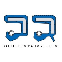 BAUM…/SL型油封 依据 DIN 3760 A/AS 标准
